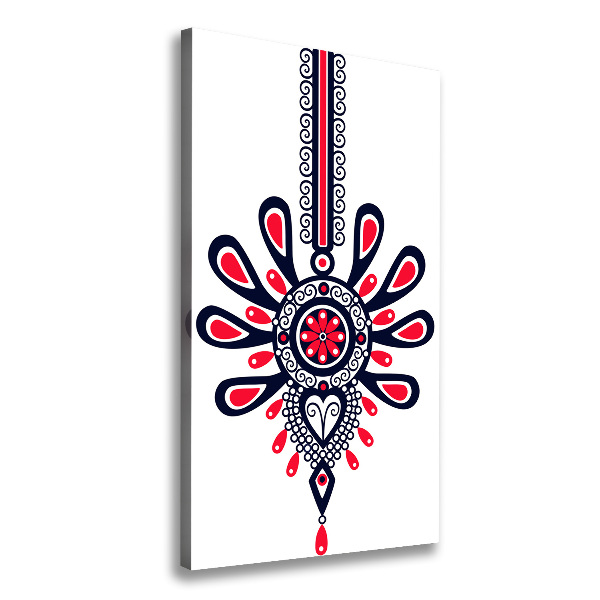 Quadro foto su tela verticale Modello popolare polacco