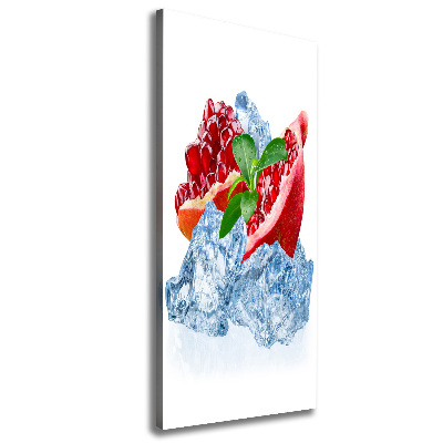 Quadro su tela canvas verticale Granata