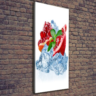 Quadro su tela canvas verticale Granata