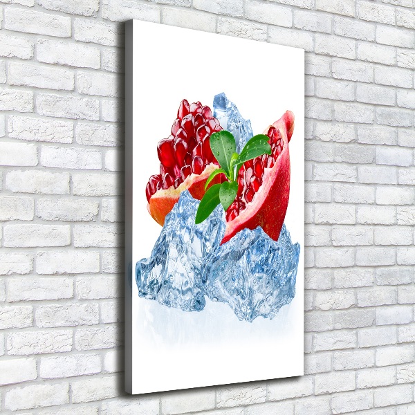 Quadro su tela canvas verticale Granata