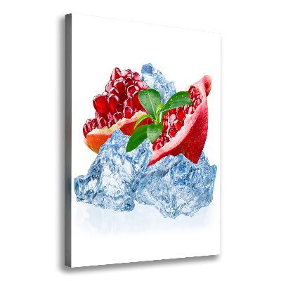 Quadro su tela canvas verticale Granata