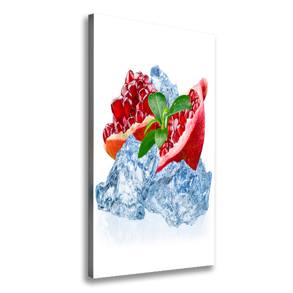 Quadro su tela canvas verticale Granata