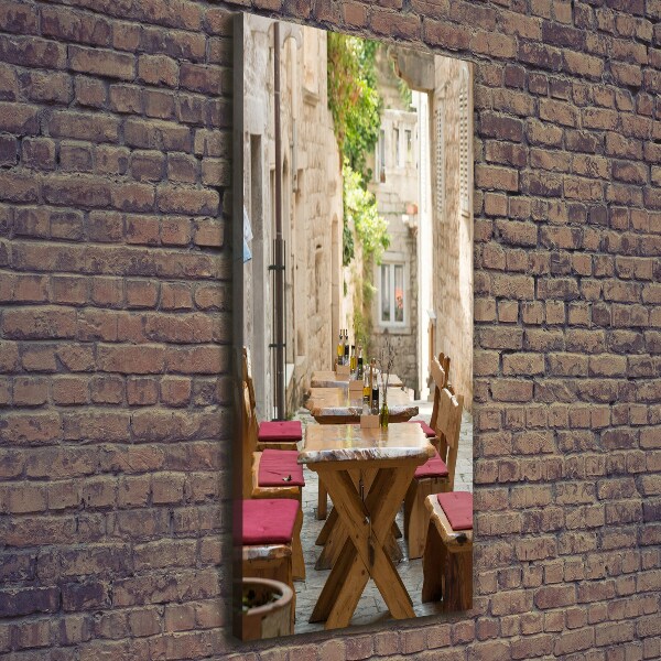 Stampa quadro su tela verticale Korčula, Croazia