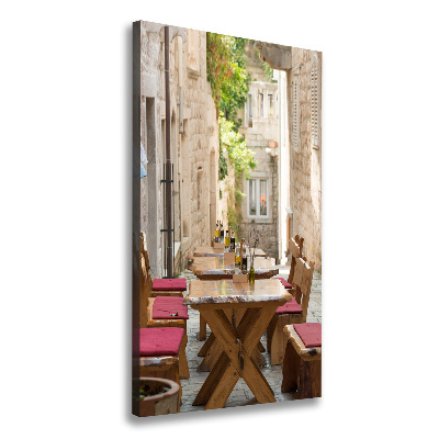 Stampa quadro su tela verticale Korčula, Croazia