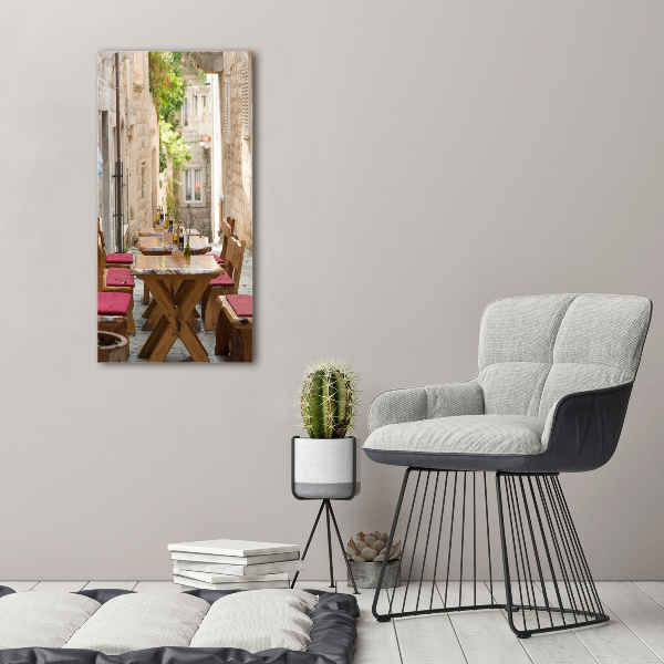 Stampa quadro su tela verticale Korčula, Croazia