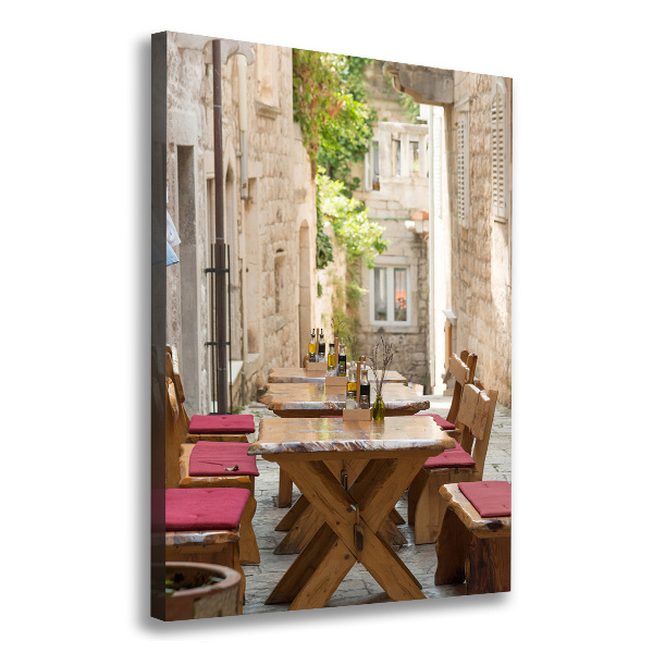 Stampa quadro su tela verticale Korčula, Croazia