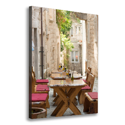 Stampa quadro su tela verticale Korčula, Croazia