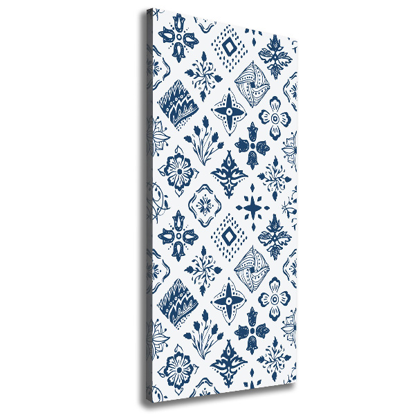 Quadro foto su tela verticale Motivo floreale