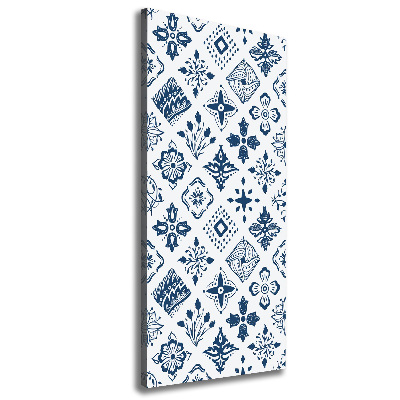 Quadro foto su tela verticale Motivo floreale