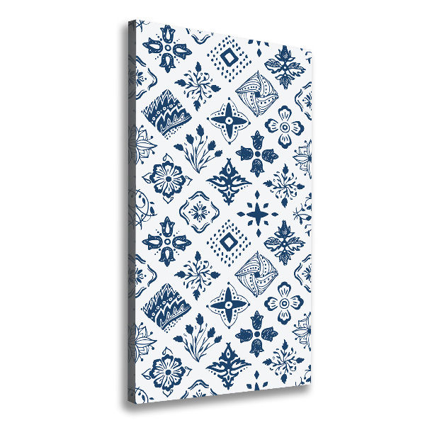 Quadro foto su tela verticale Motivo floreale