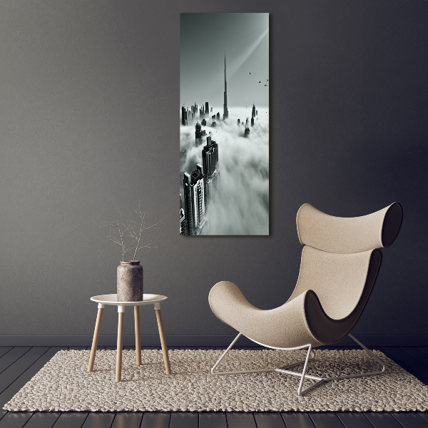 Quadro su tela canvas verticale Grattacieli