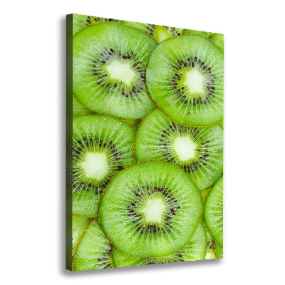 Stampa quadro su tela verticale Kiwi