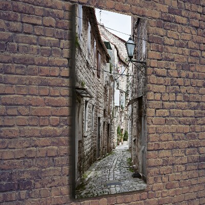 Stampa quadro su tela verticale Via Croazia