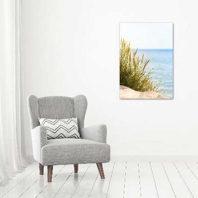 Quadro su tela canvas verticale Dune costiere