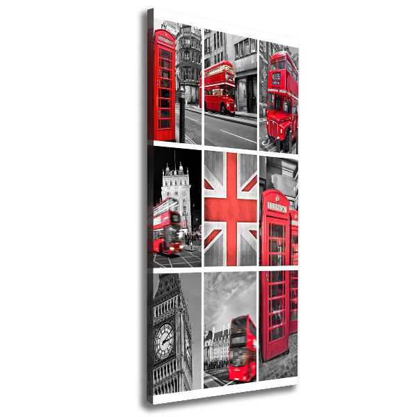 Quadro su tela canvas verticale London College