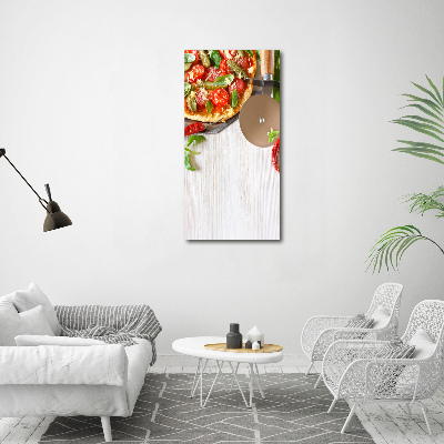 Quadro su tela canvas verticale Pizza