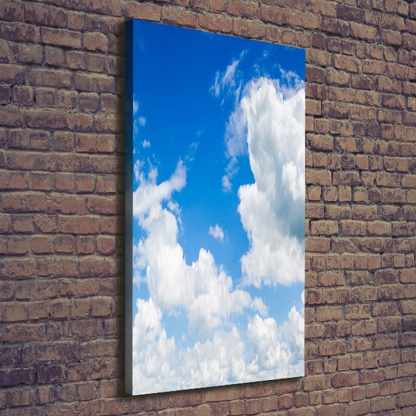Quadro su tela canvas verticale Nuvole nel cielo