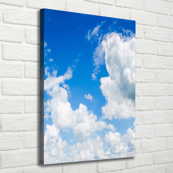 Quadro su tela canvas verticale Nuvole nel cielo