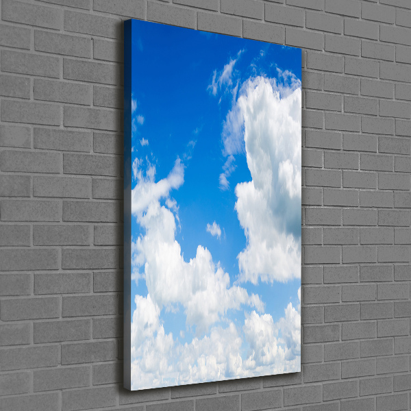 Quadro su tela canvas verticale Nuvole nel cielo