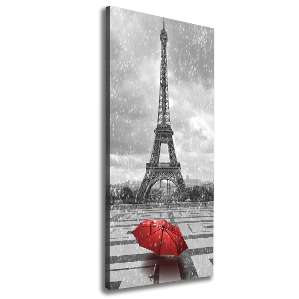 Quadro su tela canvas verticale Torre Eiffel Parigi