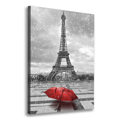 Quadro su tela canvas verticale Torre Eiffel Parigi