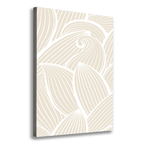 Quadro su tela canvas verticale Petali di rosa