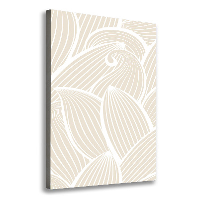 Quadro su tela canvas verticale Petali di rosa