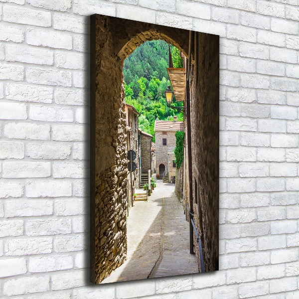 Quadro su tela canvas verticale Una strada affascinante