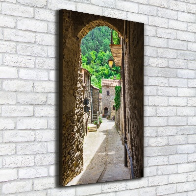 Quadro su tela canvas verticale Una strada affascinante