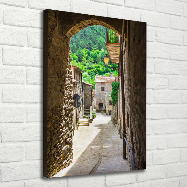 Quadro su tela canvas verticale Una strada affascinante