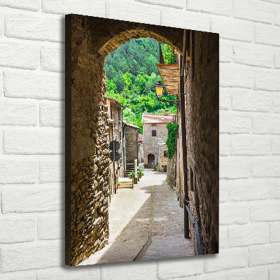Quadro su tela canvas verticale Una strada affascinante