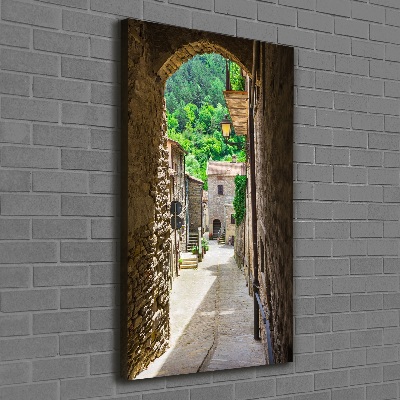 Quadro su tela canvas verticale Una strada affascinante