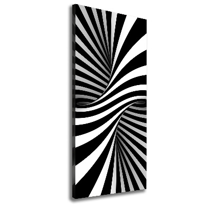 Quadro foto su tela verticale Vortice astratto