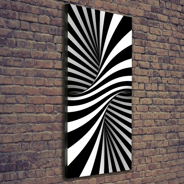 Quadro foto su tela verticale Vortice astratto