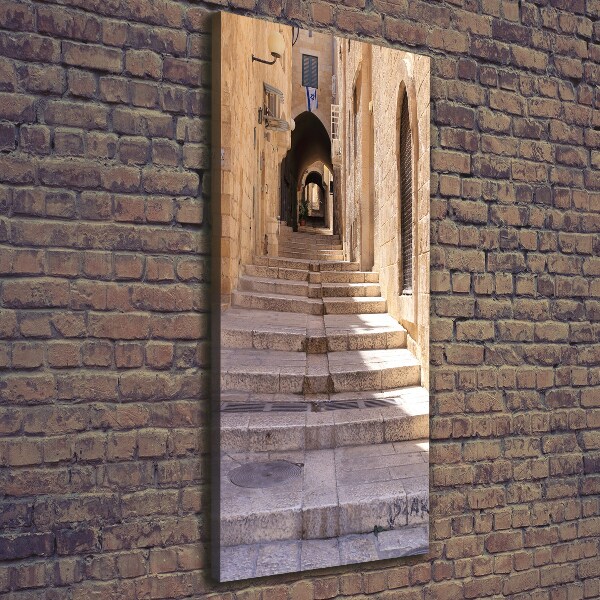 Stampa quadro su tela verticale Gerusalemme, Israele