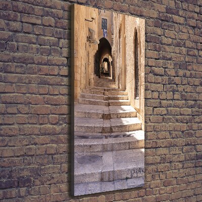 Stampa quadro su tela verticale Gerusalemme, Israele
