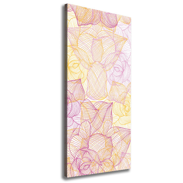 Quadro su tela canvas verticale Mobili