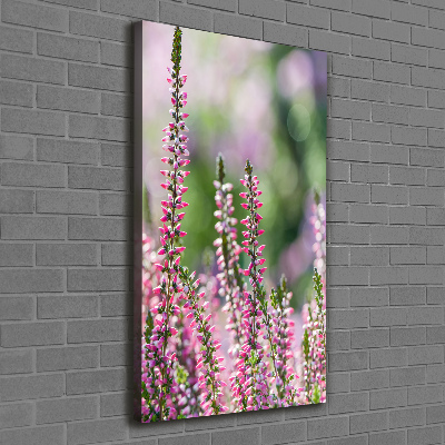 Quadro foto su tela verticale Erica