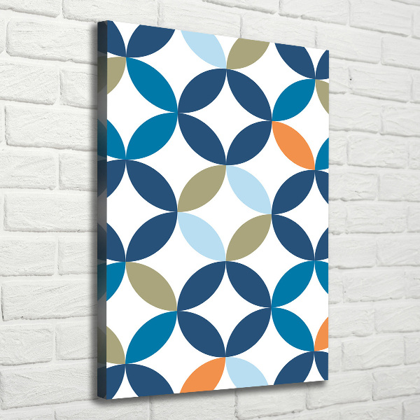 Stampa quadro su tela verticale Sfondo geometrico