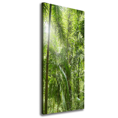 Quadro su tela canvas verticale Foresta pluviale