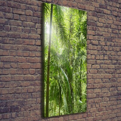 Quadro su tela canvas verticale Foresta pluviale