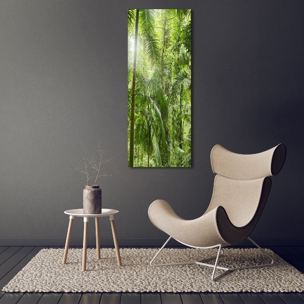 Quadro su tela canvas verticale Foresta pluviale