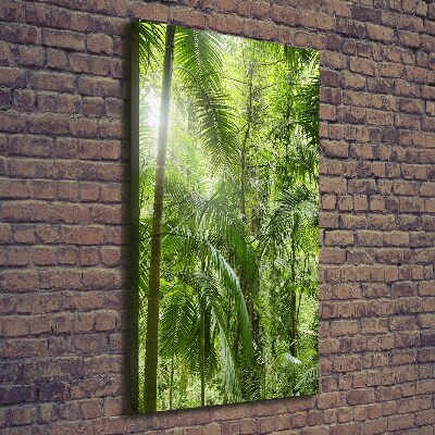 Quadro su tela canvas verticale Foresta pluviale