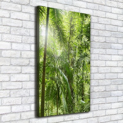Quadro su tela canvas verticale Foresta pluviale