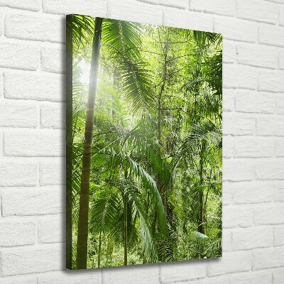 Quadro su tela canvas verticale Foresta pluviale