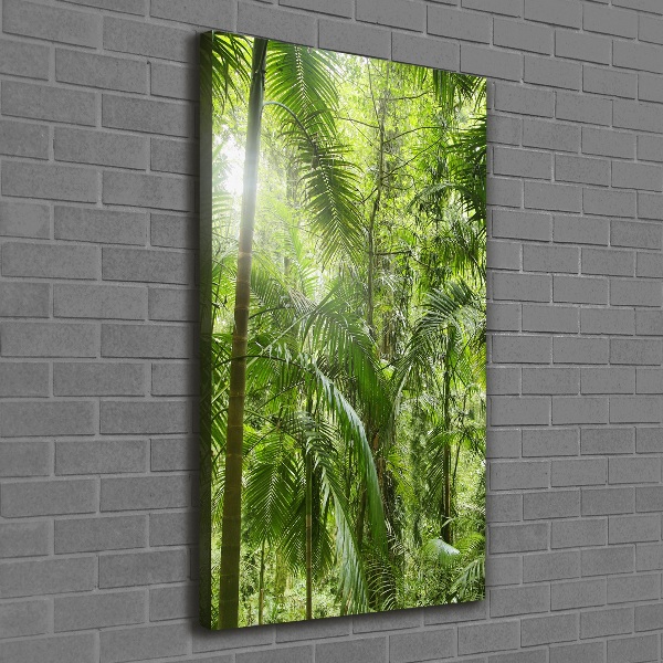 Quadro su tela canvas verticale Foresta pluviale
