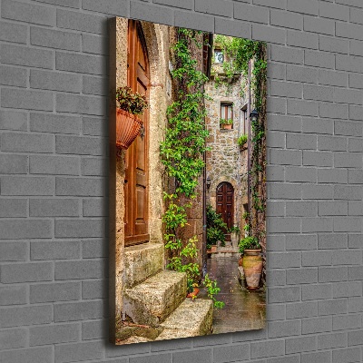 Quadro foto su tela verticale Strade italiane