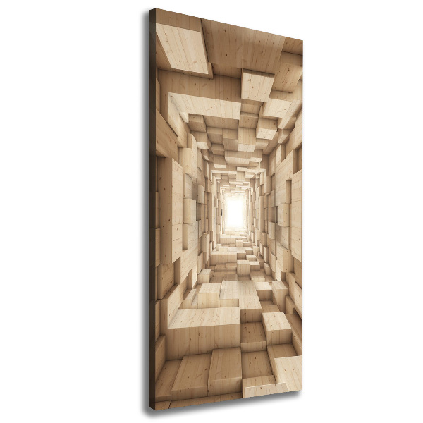 Stampa quadro su tela verticale Astrazione