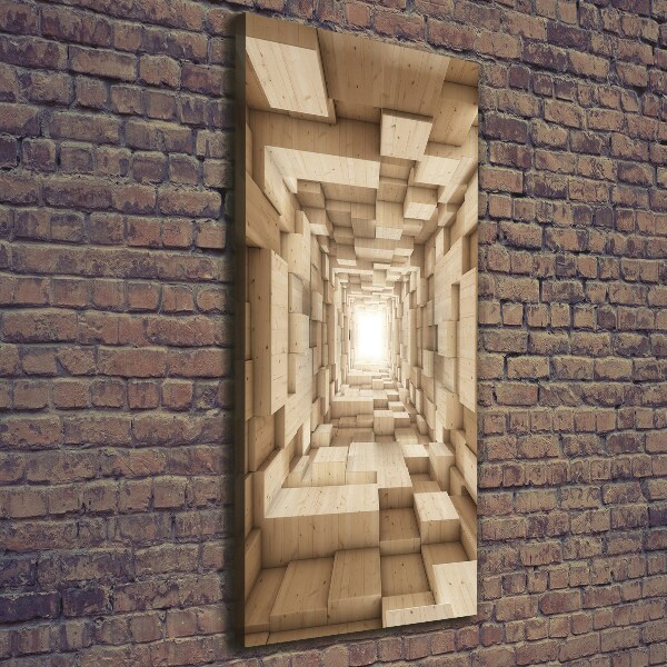 Stampa quadro su tela verticale Astrazione