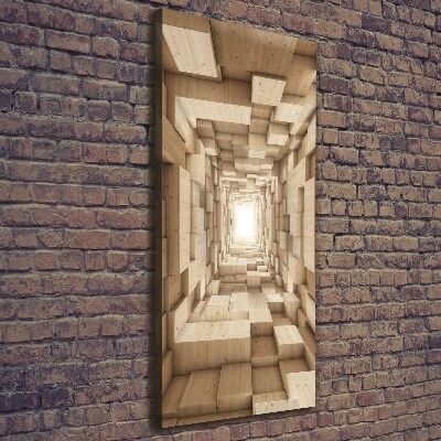 Stampa quadro su tela verticale Astrazione